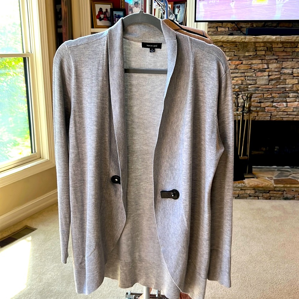 Comfy cardigan good for work, church, or anything else you like to do in between